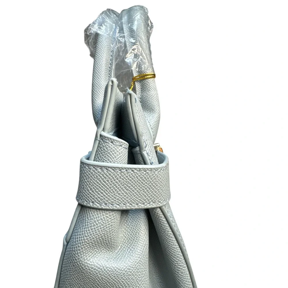 Bebe Evie Small‎ Satchel Handbag Light Blue Women's Purse NWT Stylish Bag